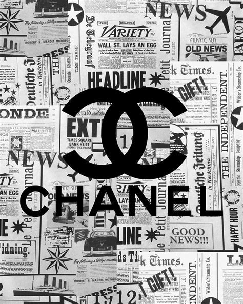 chanel pictures black and white.